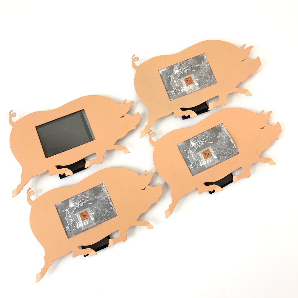 Winchester Metal Pig Picture Frame - Picture 4 of 6